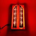 Honda city back bumper light  heart beat with flasher model 2015-2021. 