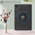 360 Rotating Case for Tab S9 FE S8 S7 11 Inch Tablet Cover Tab A9 A8 10.5 X200 A7 Lite 8.7 S6 10.4 Cases.
