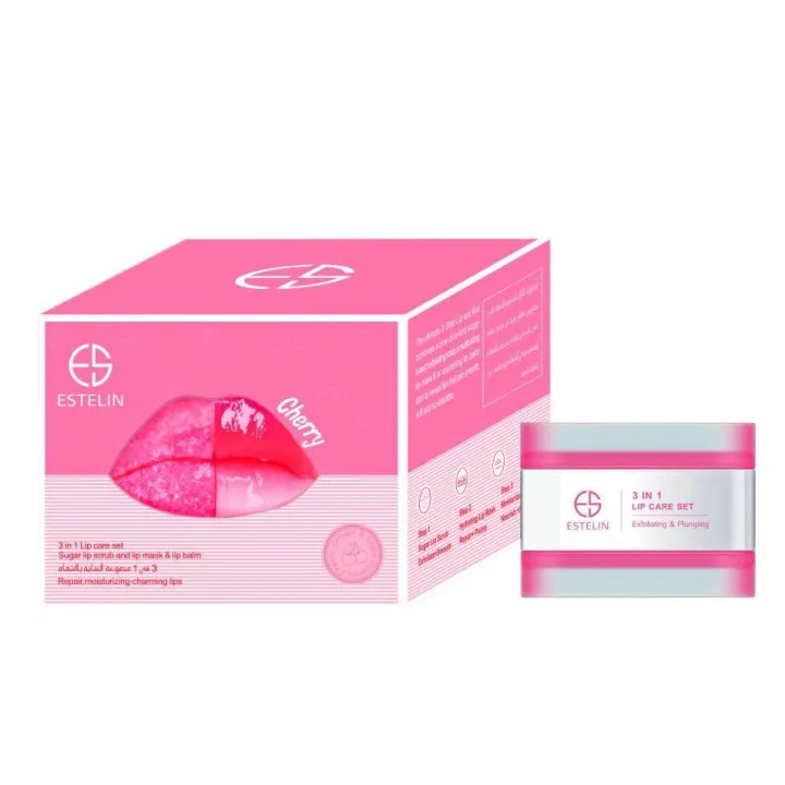 3%20in%201%20Lip%20Care%20Set%20Cherry%20Sugar%20Lip%20Scrub%20Moisturizing%20Lip%20Balm%20-%20Image%202