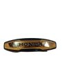 HONDA 125/Cd70 front monogrm/new model mono gram/fancy monogrm chrome (2024 shape). 