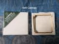pack of 5, canvas board for painting,  high quality  canvas best for professional and student include [6×6]. 