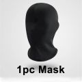Cosplay Black No Hole Spandex Head Cover Hat Women Men Simulate CS Balaclava Cap Sun Uv Protection Bike Motorcycle Ski Mask. 
