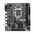 MOUGOL H61M Gaming Motherboard M.2 NVME PCIEx16 DVI Supports Dual-channel DDR3 RAM Intel Core 2/3 Gen CPU LGA1155 for Desktop PC. 