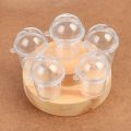 10Pcs Disposable Miniature Frappuccino Cup Home & Kitchen Ice Cream Cups Cover Lid Cake Decorating Plastic Baking Pastry Tools.