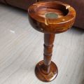 Wooden Ash Tray for Office - AshTray Stand - Ash Tray with with Brass work - Ash Tray For Living Room. 