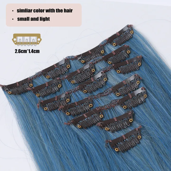 Euro-american%20Style%20Fashion%20Hair%20Color%20Hairpin%20Wig%20Piece%20A%20Set%20of%20Seven%20Pieces%20Includes%207%20Different%20Sizes%2020%20Inch%20Net%20Weight%20115%20-%20Image%205