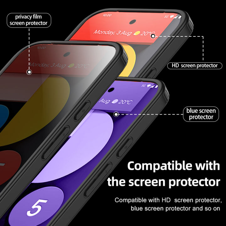 Matte%20&%20Clear%20Magnetic%20Wireless%20Charging%20Armor%20Magsafe%20Case%20For%20Google%20Pixel%209a%20Pixel9a%20Military%20Shockproof%20Phone%20Back%20Cover%20-%20Image%202