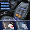 DC 12V 3D Spacer Car Summer Cool Air Seat Cushion With 16 Fans Fast Blowing Ventilation Seat Cooling Pat Refrigerated Seat. 