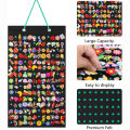 Shoe Charms Organizer With 180 Holes, Hanging Shoe Charm Holder, Shoe Decoration Clog Charms Display, Collection Holder. 