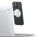 Laptop Extended Side Mount For Magsafe Computer Screen Holder Floating Screen Hidden Car Holder Invisible Magnetic Phone Holder. 