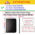For Barnes Noble Nook Simple Touch Case Ereader Ebook Folio Flip Cover Pocket Pouch Nook 2nd/3rd BNRV300 BNRV350 BNRV500 Cases. 