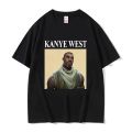 Kanye West 100% Cotton T-Shirt Men's Vintage Hip Hop Rap Style Tshirt Men Women Short Sleeve T Shirt Streetwear. 