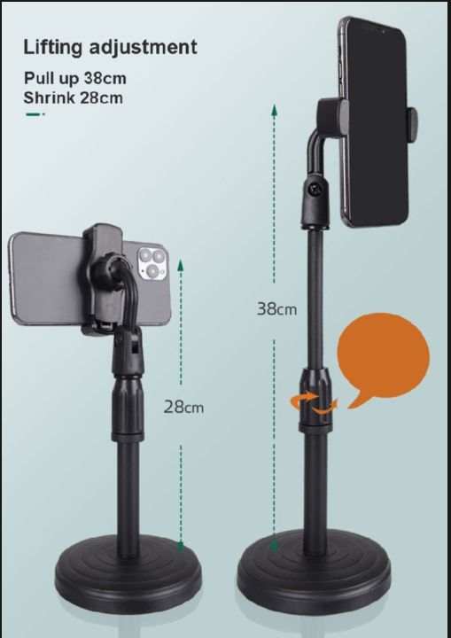 Tiktok,%20sketch%20and%20Art%20drawing,%20and%20YouTube%20videos%20creator%20Compatible%20Compact%20Lightweight%20Mobile%20Smart%20Phone%20Tripod%20Stand%20-%20Black%20-%20Image%203