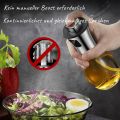 Oil Spray Pot Oil Sprayer For Cooking Spray Bottle Barbecue Multi-Function Air Fryer Glass High-Pressure Baking Oil Pot Kitchen.