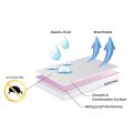 Waterproof Fitted Mattress Protector-Cooling Mattress Pad Cover with Deep Pocket Up to 18''. 