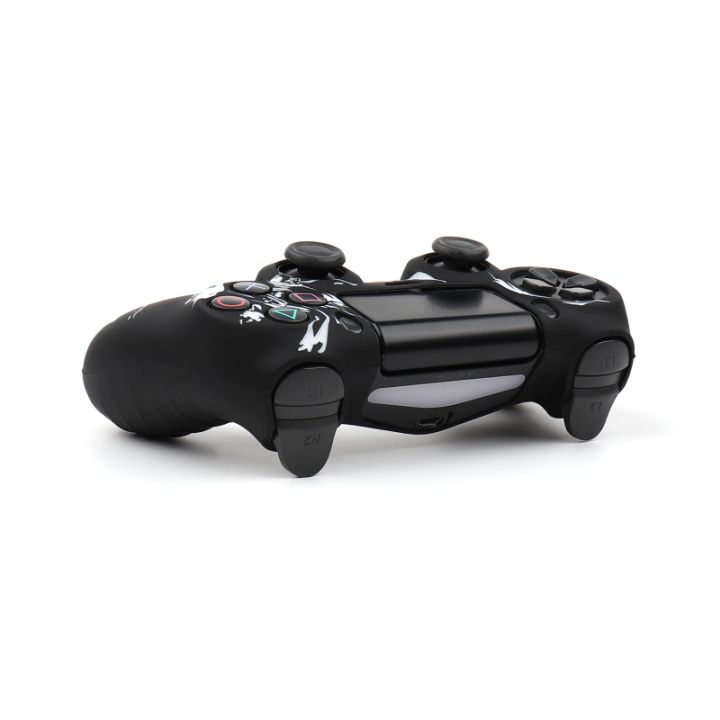 Laser%20Carving%20Soft%20Silicone%20Control%20Cover%20For%20Playstation%204%20Controller%20PS4%20Gamepad%20Skin%20with%20Joystick%20Grip%20Caps%20-%20Image%204