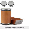 2026 Rolling Knife Sharpener Kit for Straight Edge Roller Knife Sharpening with Industry Diamonds Chef Knife Set. 