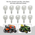 430 Ignition Keys for Briggs & Stratton 691959 Kohler 340 01-S AYP 109310X MTD 925-0201 Husqvarna 532 12 21-47 Scag 48017-02 AYP.