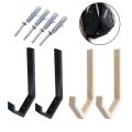 Helmet wall hanger hook mount stand (2 pieces or 1 paired).