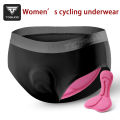 TOSUOD Women's Padded Cycling Underwear Shorts, Shockproof Comfortable Road Bike Cycling Outdoor Sports Tights. 