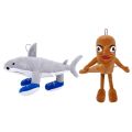 New Tungtungtung Sahur Tralala Plush Animals Telalaero Telala SHARK Anime Plush Plushie Peluches Stuffed Dolls Toy . 