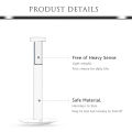 Invisible Plastic Earring Posts Clear Ear Hole Retainer Earring Studs Clear Ear Spacers Cartilage Piercing Jewelry for Men Women. 