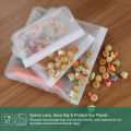 10pcs Silicone Food Storage Containers Leakproof Containers Reusable Stand Up Zip Shut Bag Fresh Bag Food Storage Bag Fresh Wrap. 
