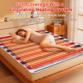 220V Electric Blanket Thicker Heater 70x150cm Thermal Mattres Heated Bed Warmer Electric Blanket Timer Heated Pad for Winter Pad.