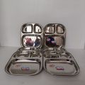3 In 1 Dinner Plate Set Of 2 Pieces. 