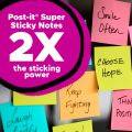 Sticky notes| 100 sheets| full size| 5 colors| 3"×3" GS-04. 
