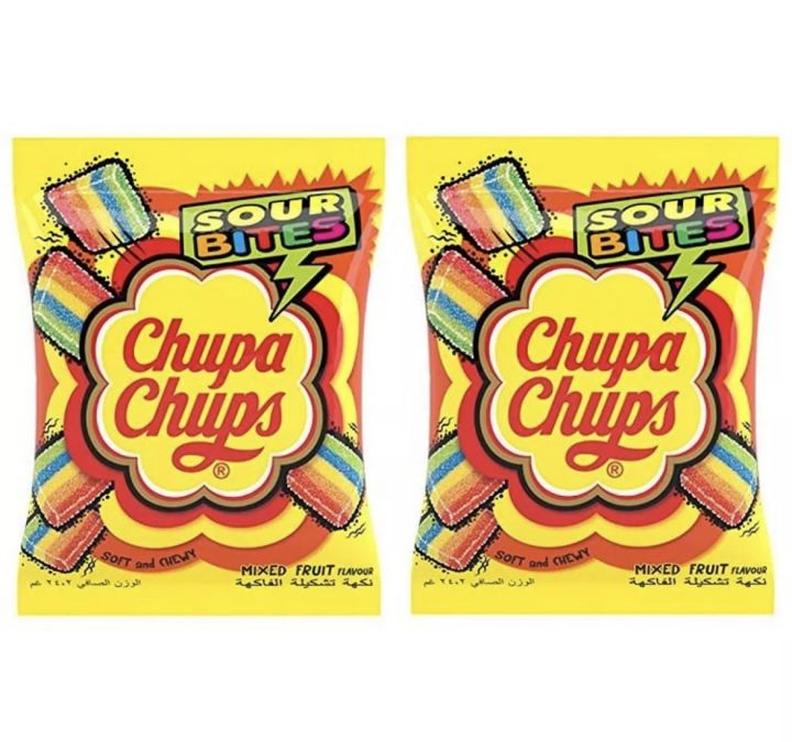 Chupa Chups Sour Bites 24.2 g ( 2 Pcs-Imported )