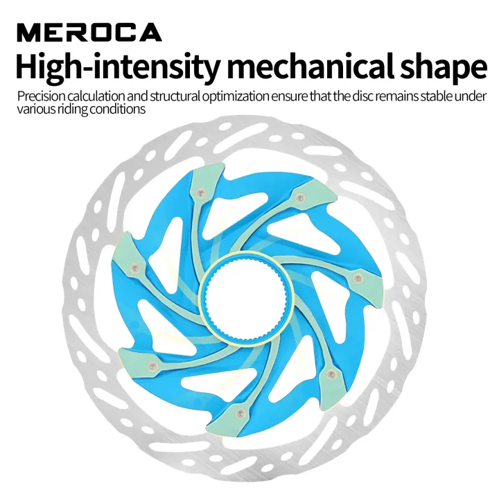 MEROCA%20Ultralight%20Center%20Lock%20Bicycle%20Brake%20Rotor%20With%20heat%20sink%20140/160mm%201.8mm%20Thickness%20For%20Road%20Bike%20and%20MTB%20Brake%20Rotor%20-%20Image%204