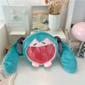 24×22cm Hatsune Miku Shoulder Bag New Backpack Cute Anime Girl Cartoon Kawaii Knapsack Student Bag Packet Kids  Toys. 