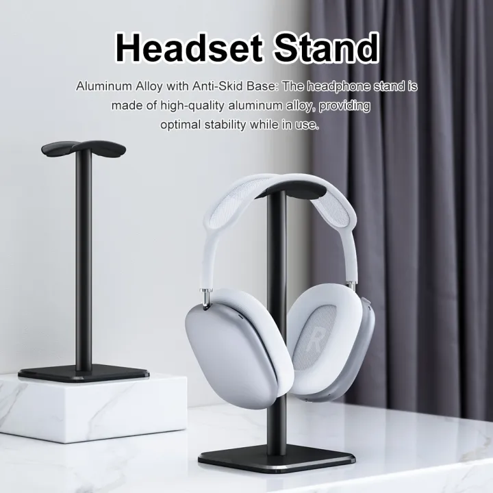 Aluminium%20Alloy%20Headset%20Support%20Stand%20Anti-Skid%20Base%20Space%20Saving%20Desktop%20Organizer%20Earphone%20Mount%20Hanger%20Headphone%20Bracket%20-%20Image%202