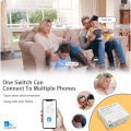 EWelink Smart Wifi Switch Home Automation 4CH WiFi Relay DC/AC 7-32V 85-250V Smart Lamp Light Switch For Alexa  Home. 