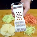 Tepka Cutter 5 in 1 Multipurpose vegetables and fruits slicer, peeler and cutter / multifuctional manual fast salad cutter machine. 