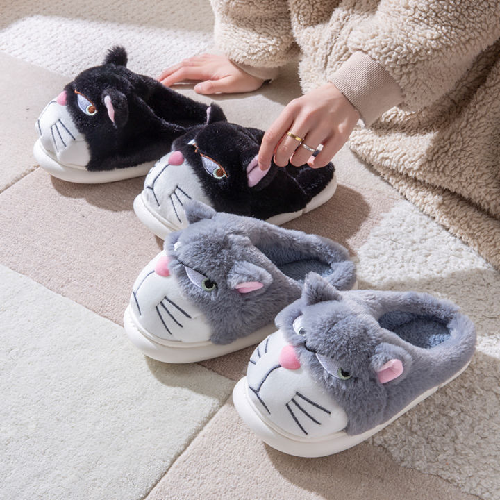Fluffy%20Slippers%20Women%20House%20Cute%20Cartoon%20Casual%20Winter%20Designer%20Shoes%20Girls%20Home%20Flats%20Elegant%20Plush%20Fashion%20Footwear%20Large%20Size%20-%20Image%202