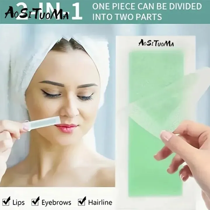 Facial%20Wax%20Strips,%20Facial%20Hair%20Removal,%20Quick%20and%20Painless%20Hair%20Removal%20Kit,%20for%20All%20Skin%20Types,%2010%20Pieces%20-%20Image%202