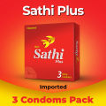 Sathi Plus Pack 3s in 1 pack and 9s in 3 pack. 