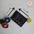 Customised black diary/ Black diary/ Friends gifts diary/ Black journal. 