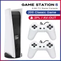 NEW GS5 Game Station 5 Video Game Console With 200 Classic Games 8 Bit TV Console Retro USB Wired Handheld Game Player AV Output. 