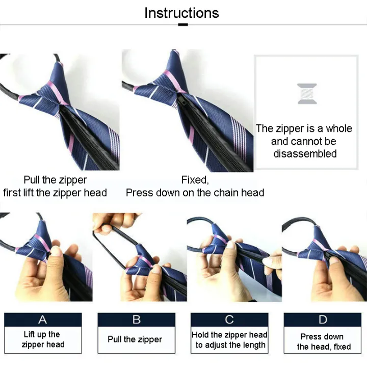 Super%20Slim%20Zipper%20Tie%205cm%20Black%20Satin%20Black%20Solid%20Ties%20Fashion%20Men%20Skinny%20Narrow%20Necktie%20for%20Wedding%20Party%20-%20Image%205