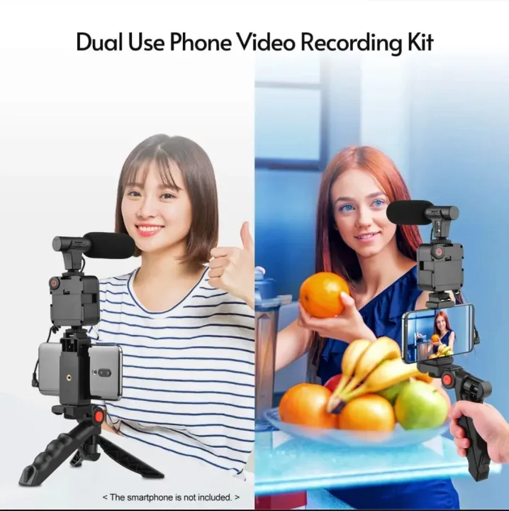 Vlogging%20Kit%20All%20in%20One%20Video%20Making%20with%20Tripod%20Stand,%20LED%20light,%20microphone,%20Mobile%20Holder%20For%20all%20Mobile%20Phone's%20&%20DSLR%20Camera%20-%20Image%205