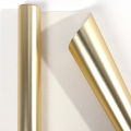 3m*43cm Matte Gold Wrapping Paper Christmas Tree Packaging Gift Wrapping Paper Gift Paper Suitable for Birthdays and Festivals.