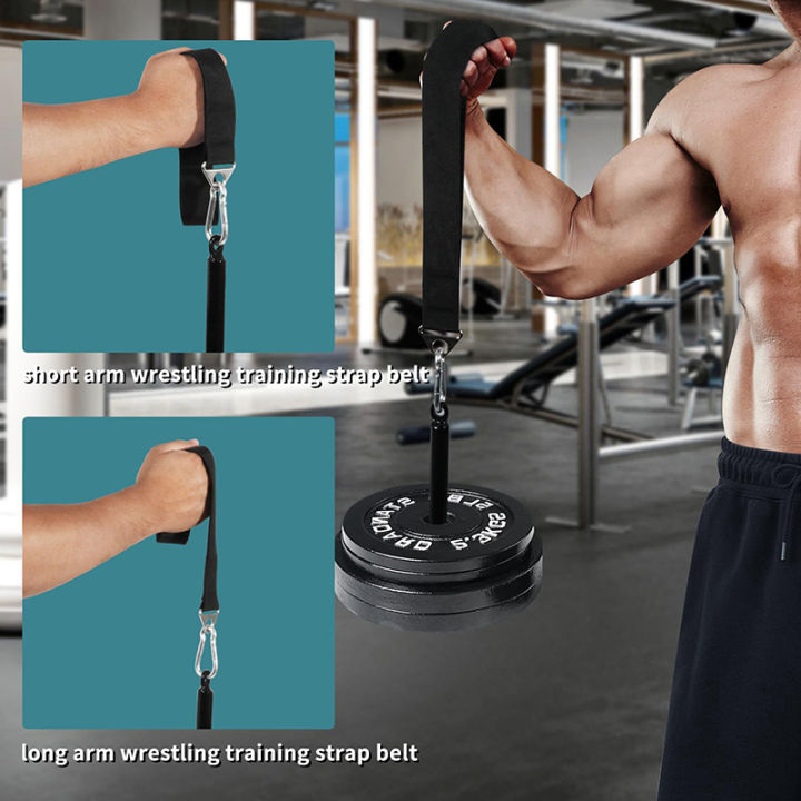 Arm Wrestling Training Strap: Adjustable Grip Band for Wrist, Forearm & Hand Strength - Armwrestling & Pronation Rop