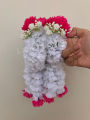 artificial flower gajray - artificial gajray - pair of gajra - gajra - heavy gajray - gajray. 