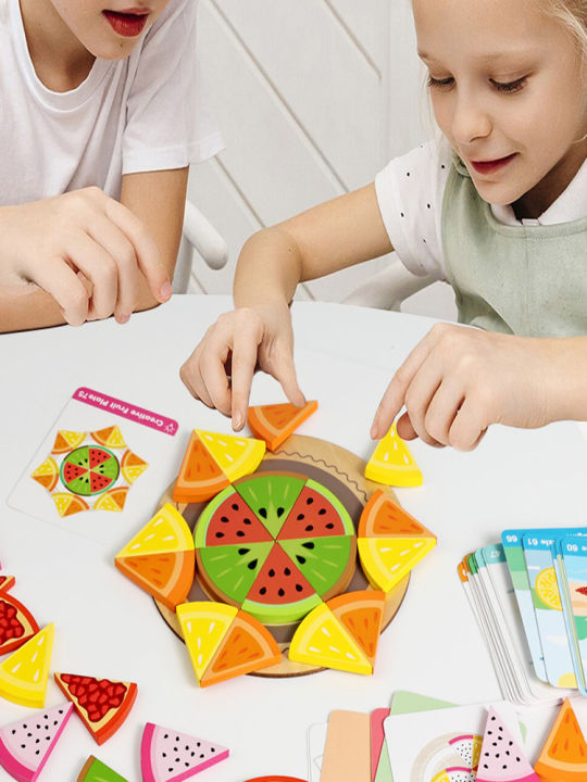 Montessori%20Wooden%20Toys%203D%20Jigsaw%20Puzzle%20Tangram%20Math%20Toys%20Baby%20Hand%20Grasp%20Board%20Shape%20Match%20Puzzle%20Educational%20Fruit%20vegetable%20-%20Image%205