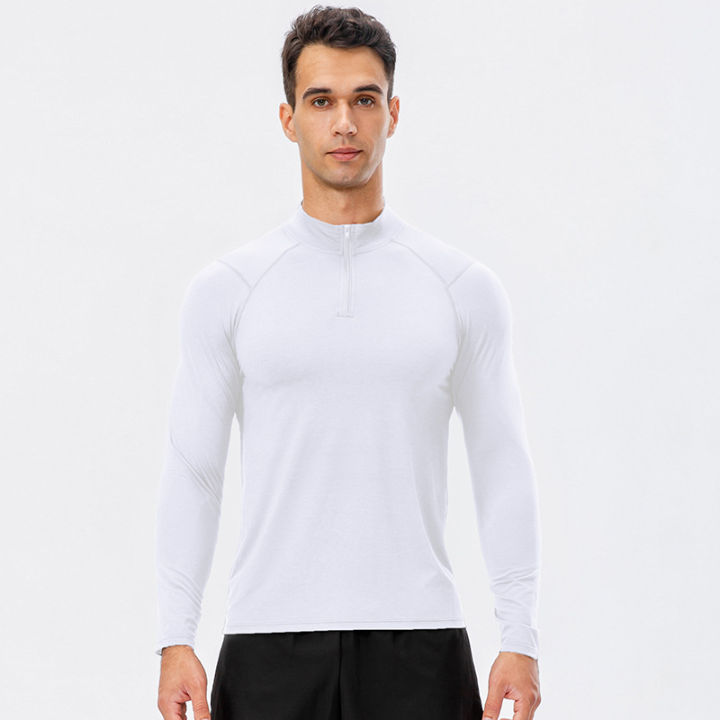 Men's%20Autumn%20Fitness%20Long-Sleeved%20Quick-Dry%20Running%20Tops%20Half-Zipper%20Slim-Fit%20Training%20Sweatshirt%20Baselayer%20Undershirts%20-%20Image%206
