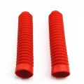 30mm Front Fork Motorbike Red Rubber Boot Universal Dust Jacket Cover Dirt Bike. 