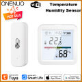 Tuya WIFI Temperature and Humidity Sensor Hygrometer Thermometer with/No LCD Display Indoor Support Alexa Assistant.
